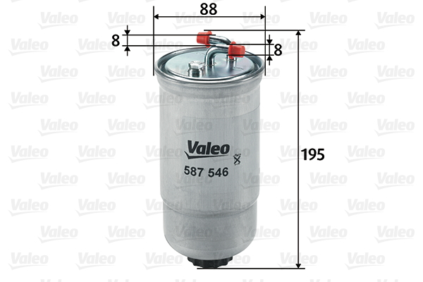 Filtru combustibil HONDA CIVIC VIII Hatchback (FN, FK) 2.2 CTDi (FK3) diesel 140 cai VALEO 587546