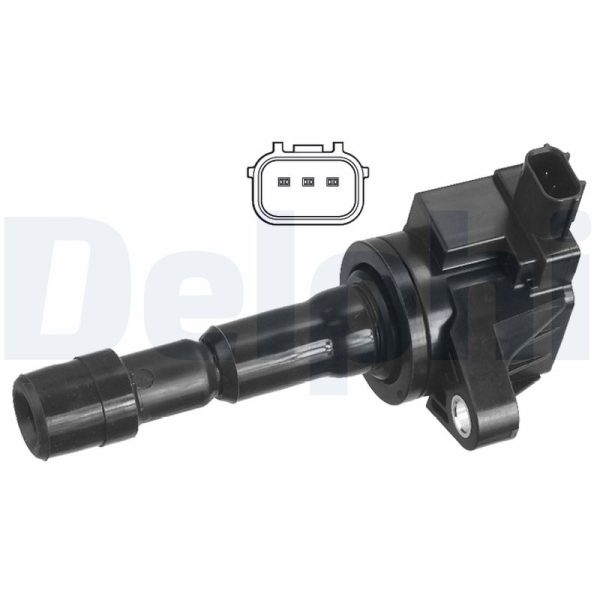 Bobina de inductie HONDA CIVIC IX (FK) 1.4 i-VTEC (FK1) benzina 99 cai DELPHI GN10547-12B1