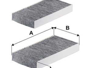 Filtru polen HONDA CIVIC VIII limuzina (FD, FA) 1.8 (FD1, FD7, FA1) benzina 140 cai FILTRON K 1198A-2x