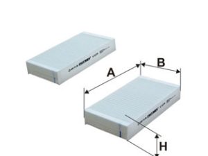 Filtru polen HONDA HR-V (GH_) 1.6 16V (GH1, GH3) benzina 105 cai FILTRON K 1279-2x