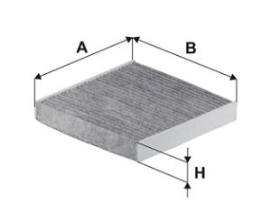 Filtru polen HONDA CIVIC X limuzina (FC_) 1.0 iVTEC (FC9) benzina 126 cai FILTRON K 1298A