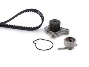 Set pompa apa + curea dintata HONDA CIVIC VI Fastback (MA, MB) 1.4 i (MA8, MB2) benzina 75 cai GATES KP15409XS-1