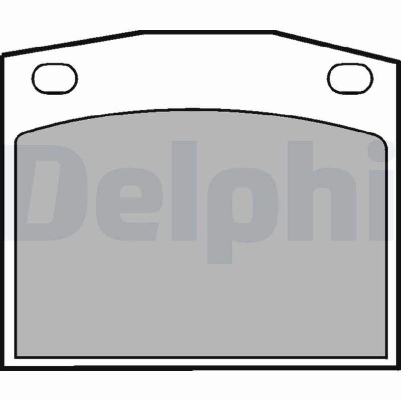 Placute frana HONDA CIVIC limuzina 1.5 benzina 71 cai DELPHI LP118