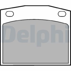 Placute frana HONDA CIVIC I Hatchback (SB) 1200 (SB2) benzina 54 cai DELPHI LP118