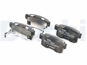 Placute frana HONDA CR-Z (ZF) 1.5 IMA (ZF1) benzina/elector 124 cai DELPHI LP1507