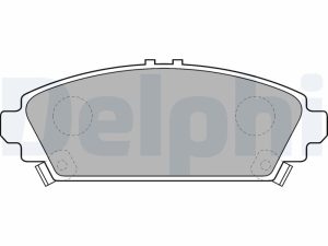 Placute frana HONDA CIVIC VII Hatchback (EU, EP, EV) 1.7 CTDi (EP4, EU9) diesel 100 cai DELPHI LP1526