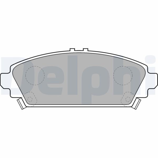 Placute frana HONDA CIVIC VII Hatchback (EU, EP, EV) 1.7 CTDi (EP4, EU9) diesel 100 cai DELPHI LP1526