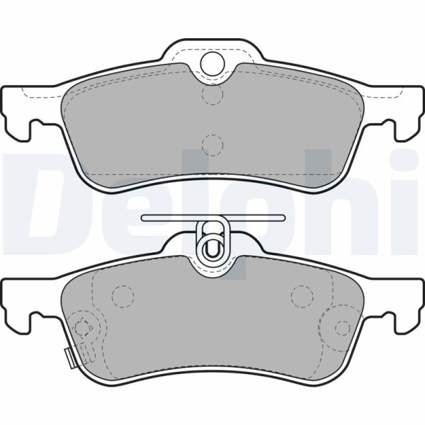 Placute frana HONDA CIVIC IX (FK) 1.8 i-VTEC (FK2) benzina 141 cai DELPHI LP2007