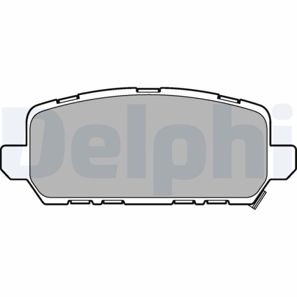 Placute frana HONDA HR-V (RU) 1.5 (RU1) benzina 130 cai DELPHI LP3244