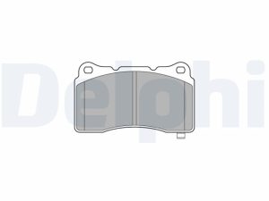 Placute frana HONDA CIVIC X hatchback (FC_, FK_) 2.0 Type-R (FK8) benzina 320 cai DELPHI LP3575