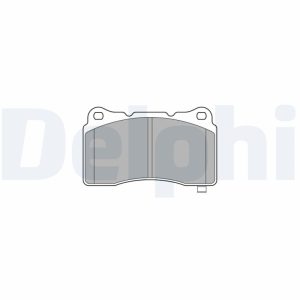 Placute frana HONDA CIVIC IX (FK) 2.0 i-VTEC Type R (FK2) benzina 310 cai DELPHI LP3575