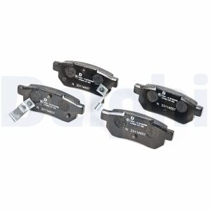 Placute frana HONDA CIVIC IV Hatchback (EC, ED, EE, EF) 1.6 i 16V (ED7) benzina 109 cai DELPHI LP625