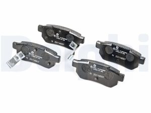Placute frana HONDA CIVIC VI Fastback (MA, MB) 1.4 i (MA8, MB2) benzina 75 cai DELPHI LP625