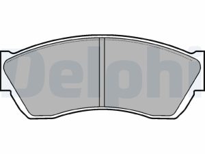 Placute frana HONDA CIVIC III Hatchback (AL, AJ, AG, AH) 1.2 (AL) benzina 54 cai DELPHI LP676