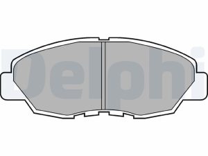 Placute frana HONDA CIVIC IX (FK) 1.6 i-DTEC (FK3) diesel 120 cai DELPHI LP734
