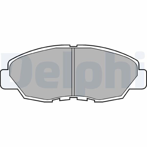Placute frana HONDA CIVIC IX (FK) 1.6 i-DTEC (FK3) diesel 120 cai DELPHI LP734