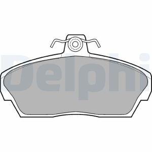 Placute frana HONDA CIVIC VII Hatchback (EU, EP, EV) 1.4 i (EP1, EU7) benzina 75 cai DELPHI LP911