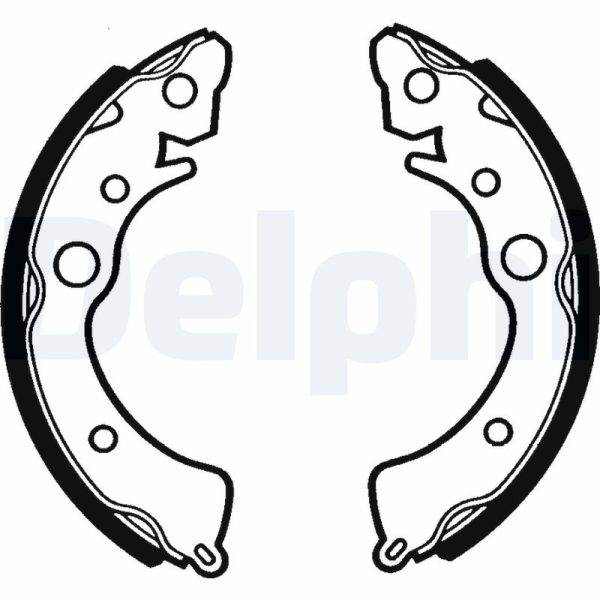 Set saboti frana HONDA CIVIC V cupe (EJ) 1.5 i LSi (EJ2) benzina 101 cai DELPHI LS1288