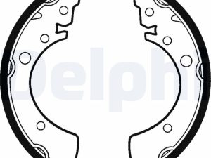 Set saboti frana HONDA CIVIC VI cupe (EJ, EM1) 1.6 (EJ6) benzina 107 cai DELPHI LS1417