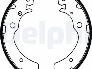 Set saboti frana HONDA CIVIC VII Hatchback (EU, EP, EV) 1.4 i (EP1, EU7) benzina 75 cai DELPHI LS1641