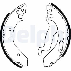 Set saboti frana HONDA CIVIC VI Hatchback (EJ, EK) 1.4 i (EJ9) benzina 75 cai DELPHI LS1645