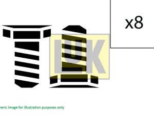 Set surub volanta HONDA CIVIC VIII Hatchback (FN, FK) 2.2 CTDi (FK3) diesel 140 cai LUK 411 0173 10