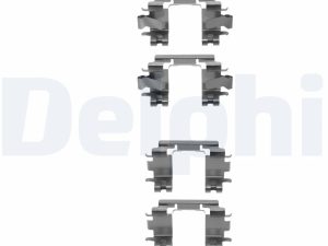 Set accesorii placute frana HONDA CIVIC V limuzina (EG, EH) 1.3 (EG7) benzina 75 cai DELPHI LX0298