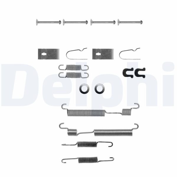 Set accesorii sabot de frana HONDA CIVIC III Hatchback (AL, AJ, AG, AH) 1.2 (AL) benzina 54 cai DELPHI LY1056