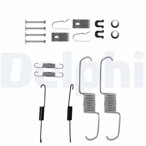 Set accesorii sabot de frana HONDA HR-V (GH_) 1.6 16V benzina 124 cai DELPHI LY1218