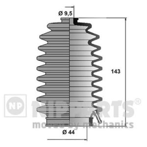 Ansamblu burduf directie HONDA CIVIC VI Hatchback (EJ, EK) 1.6 VTi (EK4) benzina 160 cai NIPPARTS J2844002