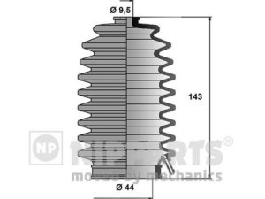Ansamblu burduf directie HONDA CIVIC VI limuzina (EJ, EK, SO) 1.6 i Vtec (EK1, SO4) benzina 125 cai NIPPARTS J2844002