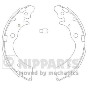 Set saboti frana HONDA CIVIC VII Hatchback (EU, EP, EV) 1.4 i (EP1, EU7) benzina 75 cai NIPPARTS J3504020