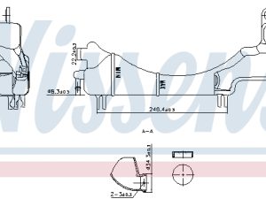 Vas de expansiune racire HONDA CIVIC VII cupe (EM2) 1.6 i (EM1) benzina 110 cai NISSENS 996334