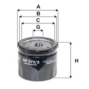 Filtru ulei HONDA CIVIC X hatchback (FC_, FK_) 1.6 i-DTEC (FK9) diesel 120 cai FILTRON OP 575/2
