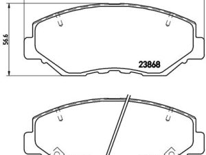Placute frana HONDA CIVIC XI limuzina (FE) 1.5 Turbo Eco LPG (FE1) Benzina/Autogaz (GPL) 129 cai BREMBO P 28 035