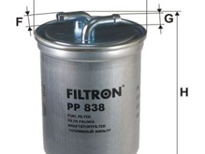 Filtru combustibil HONDA CIVIC VI Fastback (MA, MB) 2.0 TDiC (MB7) diesel 101 cai FILTRON PP 838