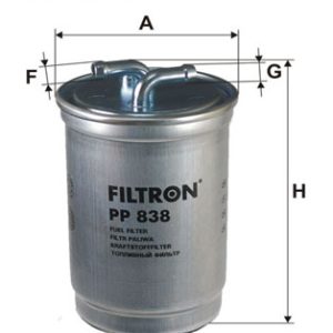 Filtru combustibil HONDA CIVIC VI Fastback (MA, MB) 2.0 TDiC (MB7) diesel 101 cai FILTRON PP 838