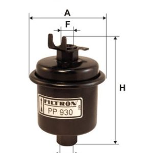 Filtru combustibil HONDA CIVIC VI cupe (EJ, EM1) 1.6 (EJ6) benzina 107 cai FILTRON PP 930