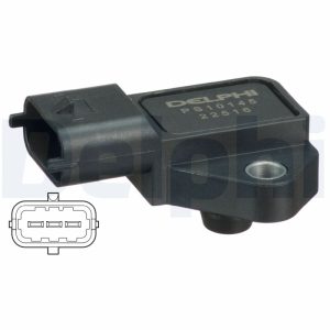 Senzor presiune galerie admisie HONDA CIVIC VII Hatchback (EU, EP, EV) 1.7 CTDi (EP4, EU9) diesel 100 cai DELPHI PS10145
