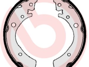 Set saboti frana HONDA CIVIC VI limuzina (EJ, EK, SO) 1.6 VTi (EK4, SO4) benzina 160 cai BREMBO S 28 502