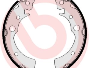 Set saboti frana HONDA CIVIC III limuzina (AM, AK, AU) 1.2 (AM) benzina 54 cai BREMBO S 28 505