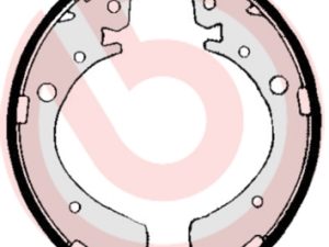 Set saboti frana HONDA CIVIC VIII limuzina (FD, FA) 1.3 IMA (FA3, FD3) benzina/elector 95 cai BREMBO S 28 506