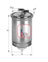 Filtru combustibil HONDA CIVIC VII Hatchback (EU, EP, EV) 1.7 CTDi (EP4, EU9) diesel 100 cai SOFIMA S 4435 NR