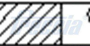 Set segmenti piston HONDA CIVIC VII Hatchback (EU, EP, EV) 1.7 CTDi (EP4, EU9) diesel 100 cai FRECCIA FR10-354000