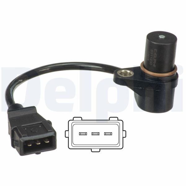 Senzor impulsuri arbore cotit HONDA CIVIC VI Aerodeck (MB, MC) 2.0 i D (MC3) diesel 105 cai DELPHI SS11230
