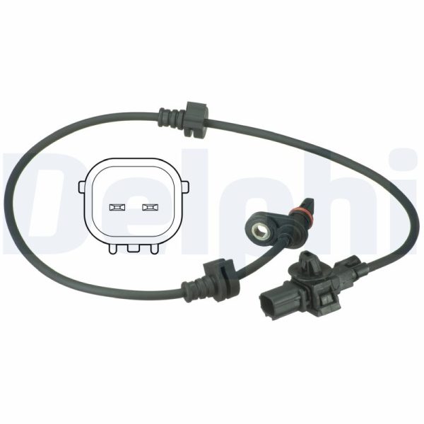 Senzor turatie roata HONDA CIVIC VIII limuzina (FD, FA) 1.3 IMA (FA3, FD3) benzina/elector 95 cai DELPHI SS20582