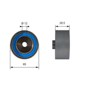 Rola ghidare / conducere curea distributie HONDA CIVIC VII Hatchback (EU, EP, EV) 1.7 CTDi (EP4, EU9) diesel 100 cai GATES T42081