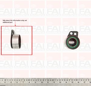 Rola intinzator curea distributie HONDA CIVIC VI Aerodeck (MB, MC) 2.0 i D (MC3) diesel 105 cai FAI AUTOPARTS T9473