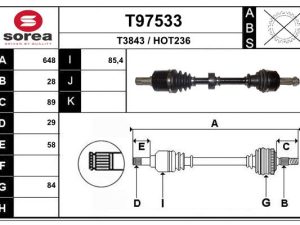 Planetara HONDA CIVIC IX (FK) 1.6 i-DTEC (FK3) diesel 120 cai EAI T97533