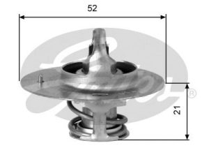 Termostat lichid racire HONDA CIVIC III Hatchback (AL, AJ, AG, AH) 1.2 (AL) benzina 54 cai GATES TH03282G2